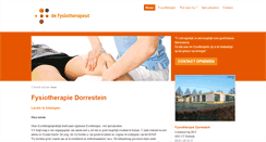 Desktop Screenshot of fysio-dorrestein.nl