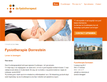 Tablet Screenshot of fysio-dorrestein.nl